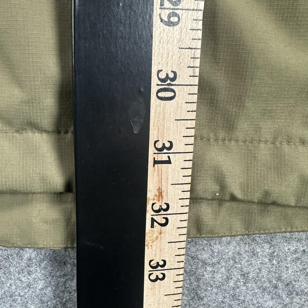 Filson Jacket Mens 2XL Green Hooded Nylon Rain Coat Water Resistant Softshell - Picture 5 of 16